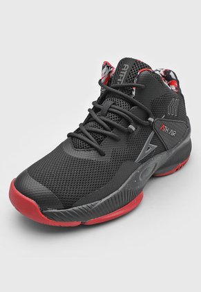 Tenis Basketball Negro-Rojo-Blanco ATHLETIC James