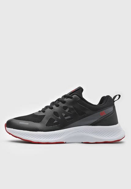 Tenis Running Negro-Blanco-Rojo ATHLETIC Inessa