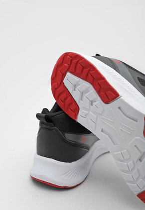 Tenis Running Negro-Blanco-Rojo ATHLETIC Inessa