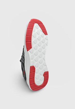 Tenis Running Negro-Blanco-Rojo ATHLETIC Akin