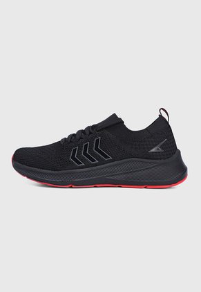 Tenis Running Negro-Rojo ATHLETIC