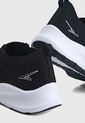 Tenis Running Negro-Blanco-Plateado ATHLETIC de ATHLETIC
