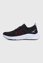 Tenis Running Negro-Blanco-Rojo ATHLETIC de ATHLETIC