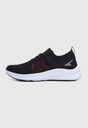 Tenis Running Negro-Blanco-Rojo ATHLETIC