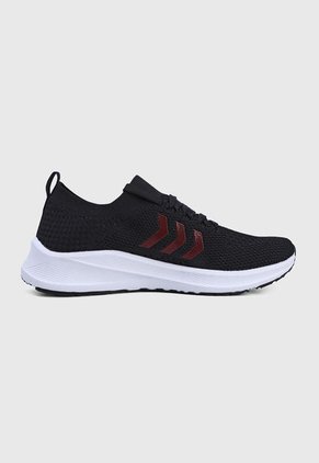 Tenis Running Negro-Blanco-Rojo ATHLETIC