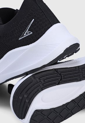 Tenis Running Negro-Blanco-Rojo ATHLETIC