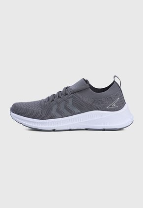 Tenis Running Gris-Blanco ATHLETIC