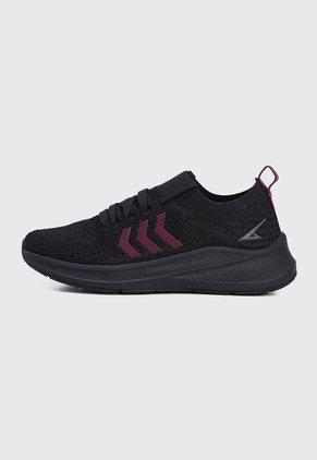 Tenis Running Negro-Fucsia ATHLETIC