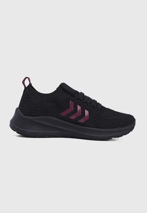 Tenis Running Negro-Fucsia ATHLETIC