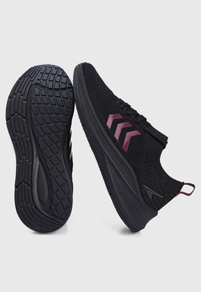 Tenis Running Negro-Fucsia ATHLETIC
