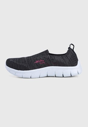 Tenis Running Gris-Blanco ATHLETIC