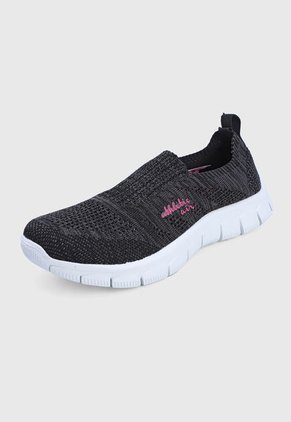 Tenis Running Gris-Blanco ATHLETIC