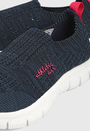 Tenis Running Azul-Blanco-Fucsia ATHLETIC