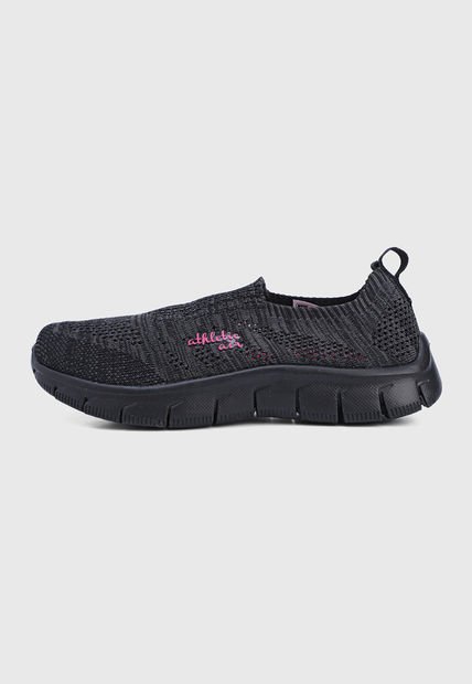 Tenis Running Gris-Negro ATHLETIC
