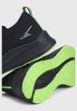Tenis Running Negro-Verde Neon ATHLETIC de ATHLETIC