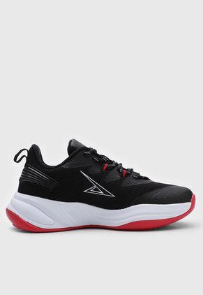 Tenis Basketball Negro-Blanco-Rojo ATHLETIC Johnson