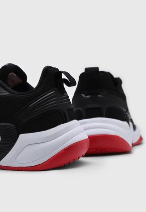Tenis Basketball Negro-Blanco-Rojo ATHLETIC Johnson