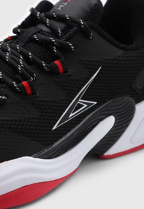 Tenis Basketball Negro-Blanco-Rojo ATHLETIC Johnson