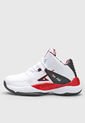 Tenis Basketball Blanco-Rojo-Negro ATHLETIC James de ATHLETIC