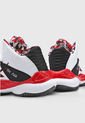 Tenis Basketball Blanco-Rojo-Negro ATHLETIC James de ATHLETIC