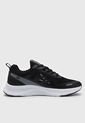Tenis Running Negro-Blanco-Gris ATHLETIC Inessa de ATHLETIC