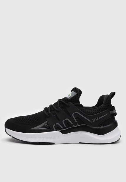 Tenis Running Negro-Blanco ATHLETIC Akin