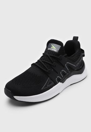 Tenis Running Negro-Blanco ATHLETIC Akin