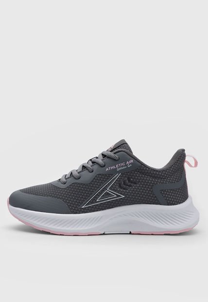 Tenis Running Gris-Rosa-Blanco ATHLETIC Agata