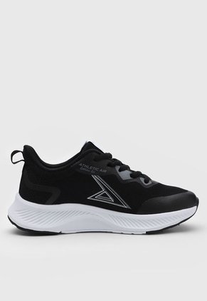 Tenis Running Negro-Blanco-Gris ATHLETIC Agata