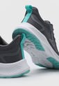 Tenis Running Gris-Verde Menta-Magenta ATHLETIC Agata de ATHLETIC