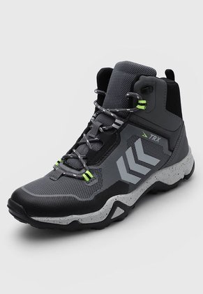 Bota Outdoor Gris-Negro-Amarillo Neón ATHLETIC TRX