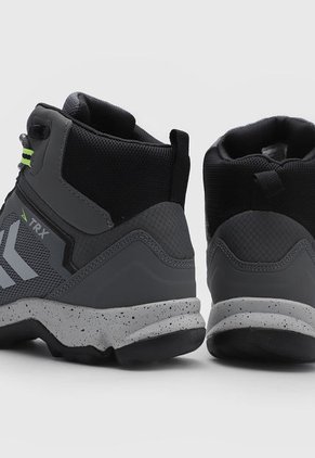 Bota Outdoor Gris-Negro-Amarillo Neón ATHLETIC TRX