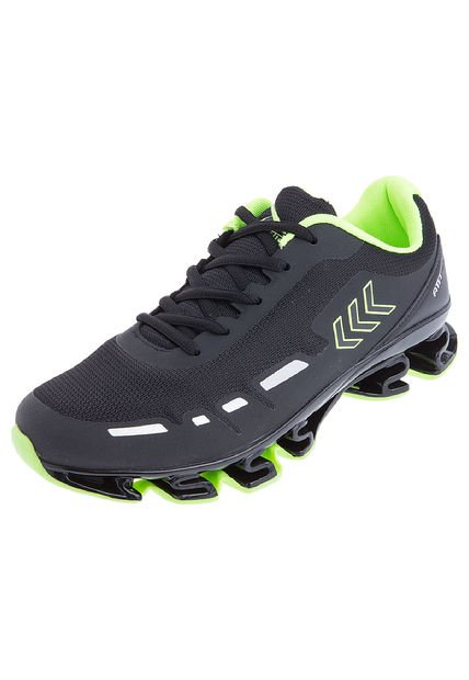Running Negro-Verde Neón ATHLETIC Johnson M