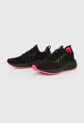 Tenis Training Negro-Fucsia ATHLETIC