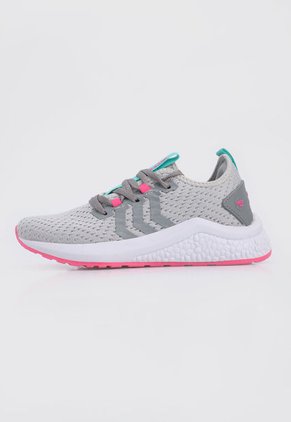 Tenis Training Gris-Fucsia-Blanco ATHLETIC