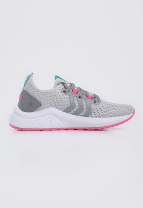 Tenis Training Gris-Fucsia-Blanco ATHLETIC
