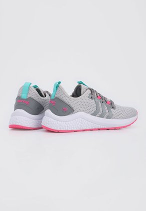 Tenis Training Gris-Fucsia-Blanco ATHLETIC
