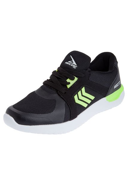 Lifestyle Negro-Amarillo Neón ATHLETIC Huk M