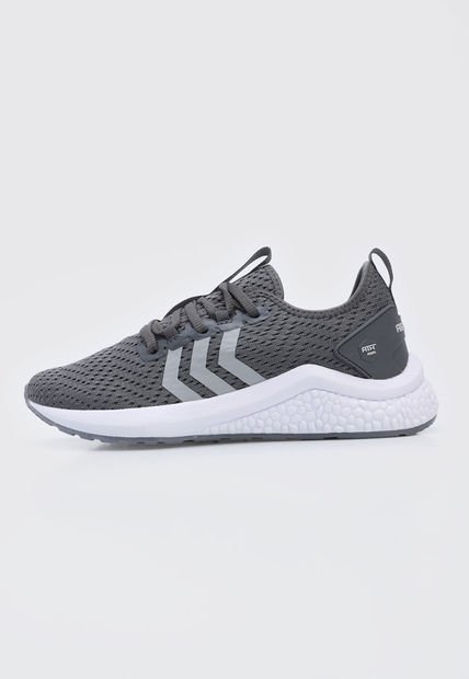 Tenis Running Gris-Blanco ATHLETIC Ostrich