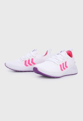 Tenis Training Blanco-Fucsia-Morado ATHLETIC