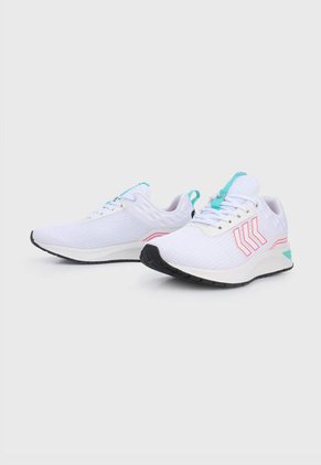 Tenis Lifestyle Blanco-Fucsia-Verde ATHLETIC