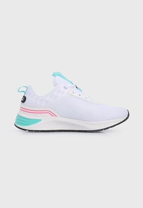 Tenis Lifestyle Blanco-Fucsia-Verde ATHLETIC