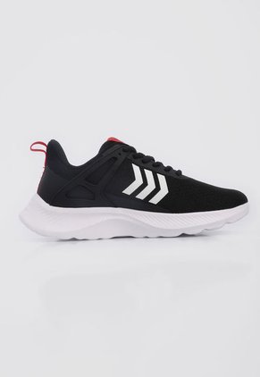 Tenis Running Negro-Blanco-Rojo ATHLETIC Alligator