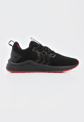 Tenis Running Negro-Rojo ATHLETIC Ostrich