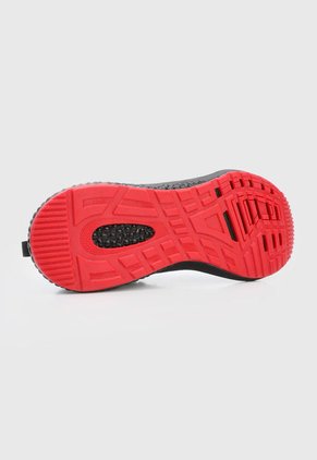Tenis Running Negro-Rojo ATHLETIC Ostrich