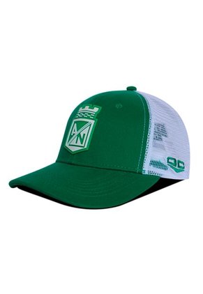 Gorra Atlético Nacional Oficial De Malla Escudo