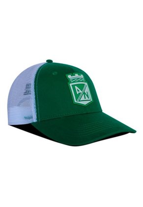 Gorra Atlético Nacional Oficial De Malla Escudo
