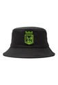 Gorro Atlético Nacional Oficial Bucket Hat Negro de Atlético Nacional