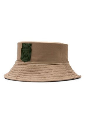 Gorro Atlético Nacional Oficial Bucket Hat Beige