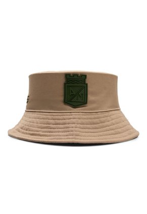 Gorro Atlético Nacional Oficial Bucket Hat Beige